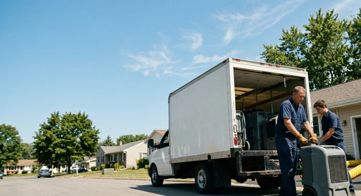 Water Damage Cleanup in Farnhamville, IA near me